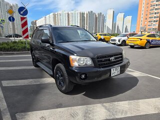 2003 Toyota Highlander I (XU20) Рестайлинг, чёрный, 877000 рублей, вид 3