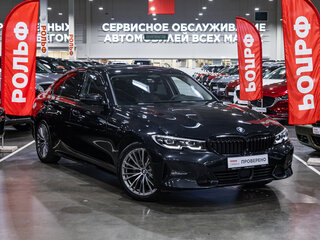 2021 BMW 3 серии 320i VII (G2x), чёрный, 3289700 рублей, вид 4