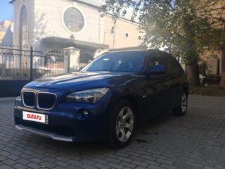 2011 BMW X1 18i I (E84), синий, 895000 рублей, вид 1