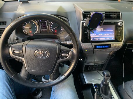 2019 Toyota Land Cruiser Prado 150 Series Рестайлинг 2, чёрный, 4633000 рублей, вид 5