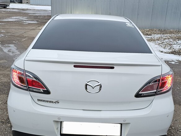 2011 Mazda 6 II (GH) Рестайлинг, белый, 990000 рублей - вид 5