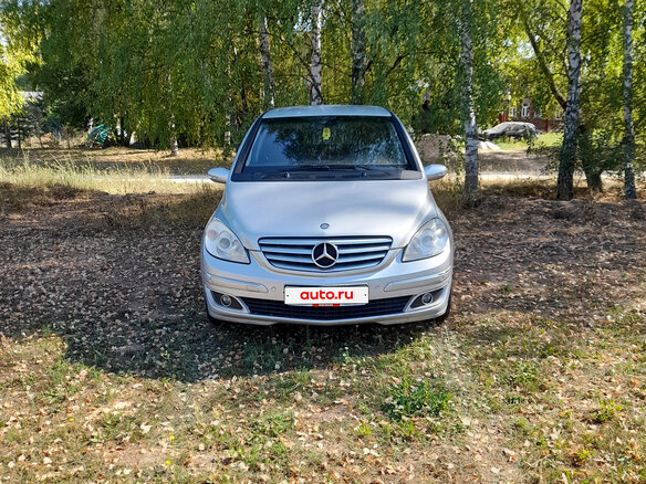 2007 Mercedes-Benz B-Класс 170 I (W245), серебристый, 380000 рублей