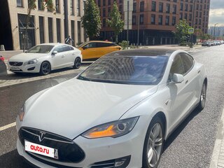 2014 Tesla Model S S85 I, белый, 2100000 рублей, вид 1
