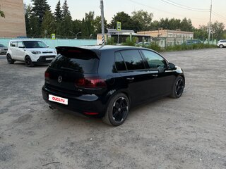 2012 Volkswagen Golf VI, чёрный, 960000 рублей, вид 4