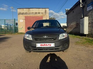 2014 Lada (ВАЗ) Granta I, серебристый, 380000 рублей, вид 2