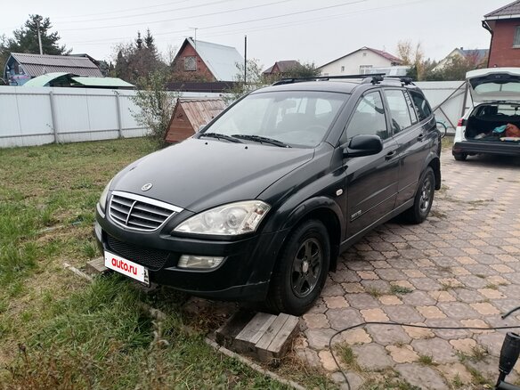 2009 SsangYong Kyron I Рестайлинг, чёрный, 550000 рублей
