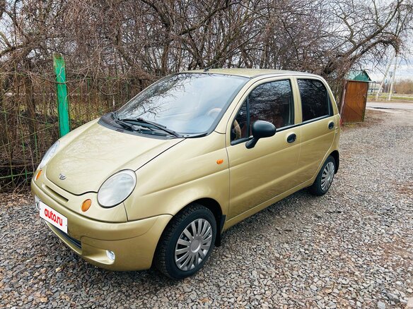 2008 Daewoo Matiz I Рестайлинг, золотистый, 355000 рублей - вид 1
