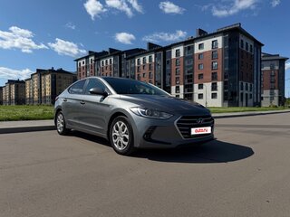 2017 Hyundai Elantra VI (AD), серый, 1095000 рублей, вид 2