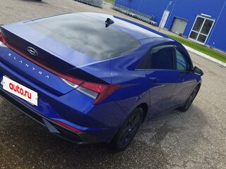 2021 Hyundai Elantra VII (CN7), синий, 2050000 рублей, вид 3