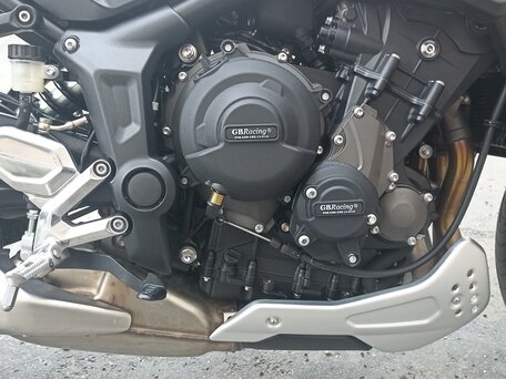 2023 Triumph Trident 660, оранжевый, 760000 рублей, вид 5