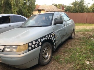 2005 Lada (ВАЗ) 2110, серебристый, 120000 рублей, вид 2