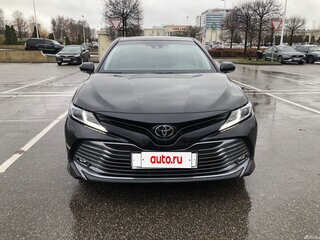 2018 Toyota Camry VIII (XV70), чёрный, 3550000 рублей, вид 3