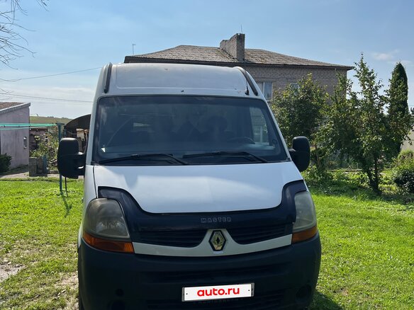 2009 Renault Master, белый, 1000000 рублей - вид 2