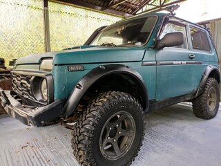 2002 Lada (ВАЗ) 2121 (4x4) I Рестайлинг, зелёный, 499999 рублей, вид 3