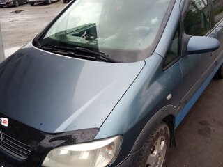 2001 Opel Zafira A, серый, 450000 рублей, вид 3