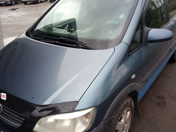 2001 Opel Zafira A, серый, 450000 рублей - вид 2