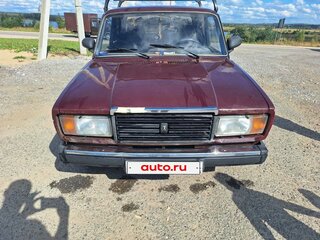 2008 Lada (ВАЗ) 2107, пурпурный, 180000 рублей, вид 1