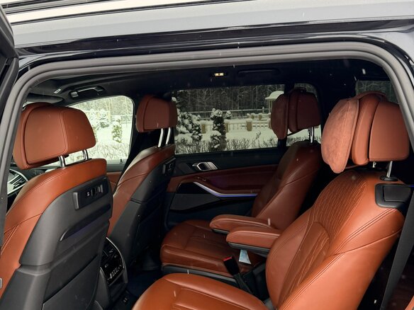 2021 BMW X7 M50i I (G07), синий, 7900000 рублей - вид 13