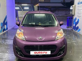 2014 Peugeot 107 I Рестайлинг 2, фиолетовый, 600000 рублей, вид 2