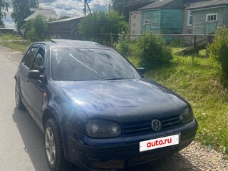 1998 Volkswagen Golf IV, синий, 70000 рублей, вид 1