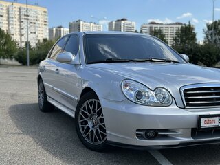 2007 Hyundai Sonata ТагАЗ IV (EF) Рестайлинг, серебристый, 640000 рублей, вид 3