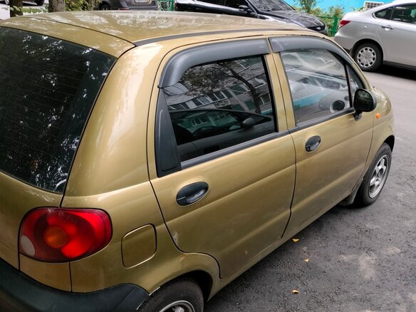 2003 Daewoo Matiz I Рестайлинг, золотистый, 185000 рублей - вид 2