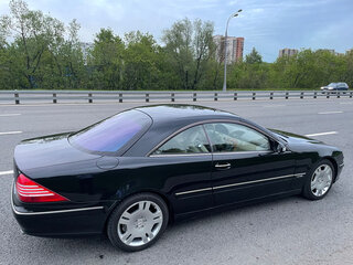 2003 Mercedes-Benz CL-Класс 600 II (C215) Рестайлинг, чёрный, 1250000 рублей, вид 5