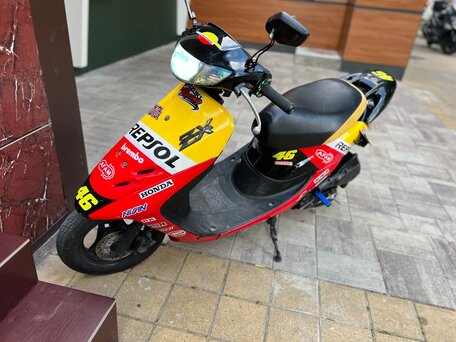 2005 Honda Dio, красный, 48000 рублей, вид 4