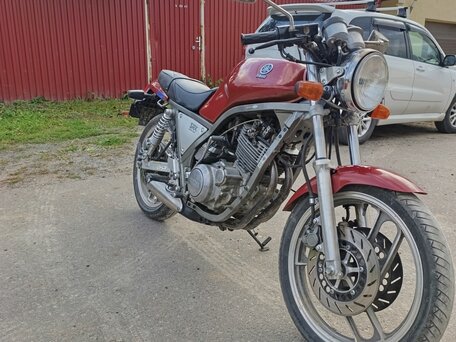 1989 Yamaha SRX400, красный, 200000 рублей, вид 3