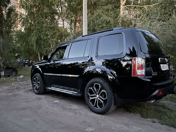 2014 Honda Pilot II Рестайлинг, чёрный, 2450000 рублей - вид 9