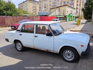 2005 Lada (ВАЗ) 2107, белый, 90000 рублей, вид 2