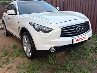 2012 Infiniti FX30d II (S51) Рестайлинг, белый, 2000000 рублей, вид 1