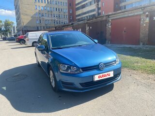 2013 Volkswagen Golf VII, голубой, 1400000 рублей, вид 1