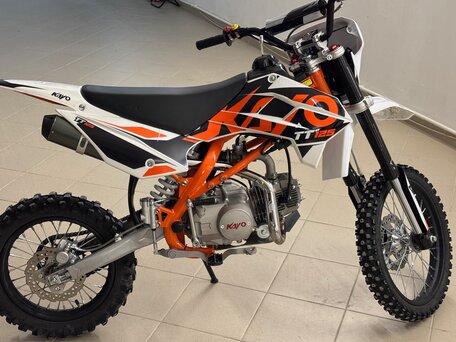 2024 Kayo Basic TT125EA, оранжевый, 79900 рублей, вид 5