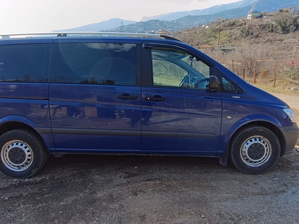 2014 Mercedes-Benz Vito 110 CDI L2 II (W639) Рестайлинг, синий, 2670000 рублей - вид 8