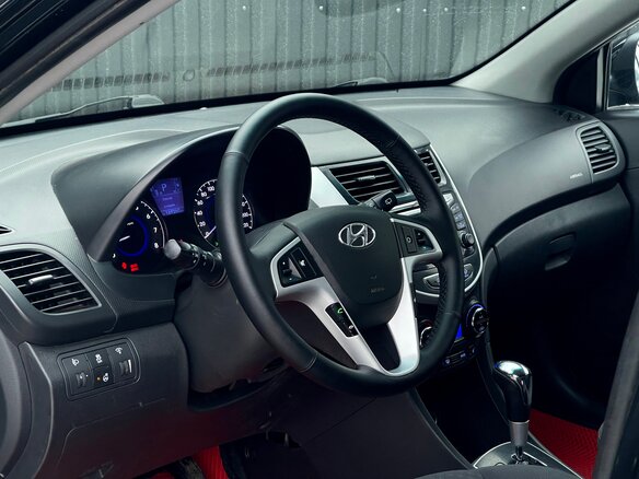 2013 Hyundai Solaris I, чёрный - вид 7
