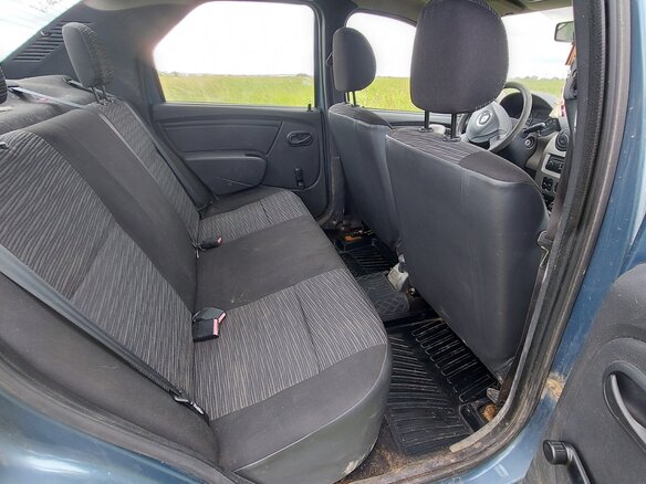 2011 Renault Logan I Рестайлинг, синий, 400000 рублей - вид 10