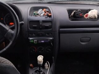 2004 Renault Symbol I Рестайлинг, синий, 220000 рублей, вид 3