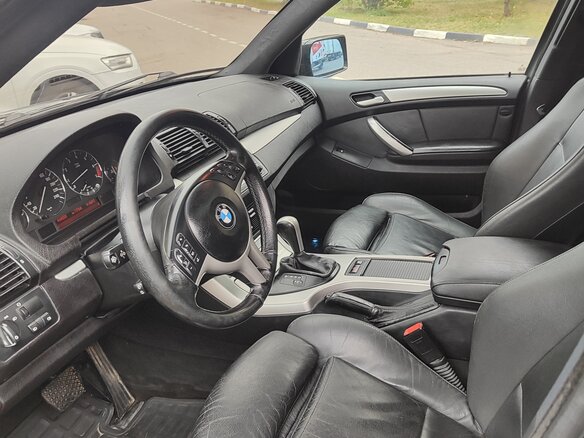 2000 BMW X5 3.0i I (E53), чёрный, 1199999 рублей - вид 5