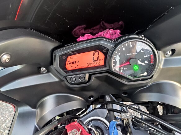 2009 Yamaha FZ6, оранжевый, 349000 рублей - вид 15
