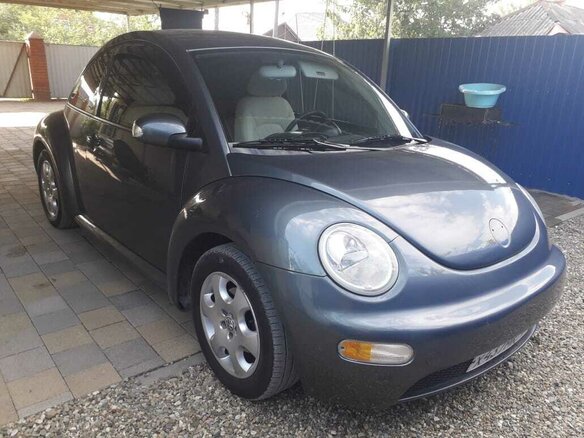 2003 Volkswagen Beetle I (A4), серый, 700000 рублей - вид 1
