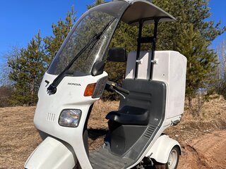 2010 Honda Gyro, белый, 130000 рублей, вид 2