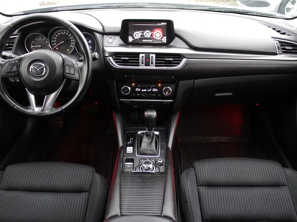 2016 Mazda 6 III (GJ) Рестайлинг, серый, 1349000 рублей - вид 6