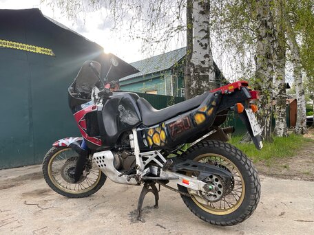1994 Honda XRV 750 Africa Twin, чёрный, 350000 рублей, вид 2