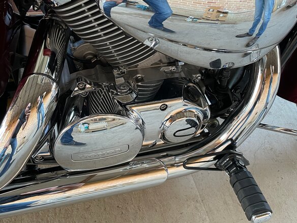 2005 Honda Shadow 750, красный, 1500000 рублей - вид 13