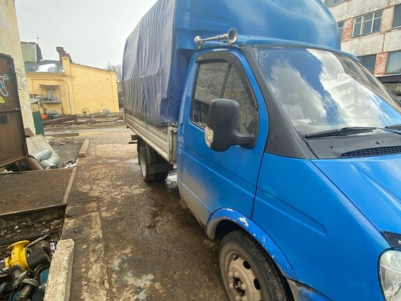 2009 ГАЗ ГАЗель (3302), синий, 499000 рублей - вид 1