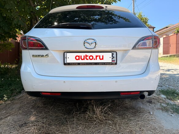2008 Mazda 6 II (GH), белый, 740000 рублей - вид 3