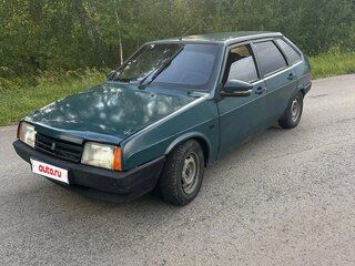 1998 Lada (ВАЗ) 2109, зелёный, 75000 рублей, вид 1
