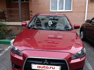 2012 Mitsubishi Lancer X Рестайлинг, пурпурный, 1200000 рублей, вид 2