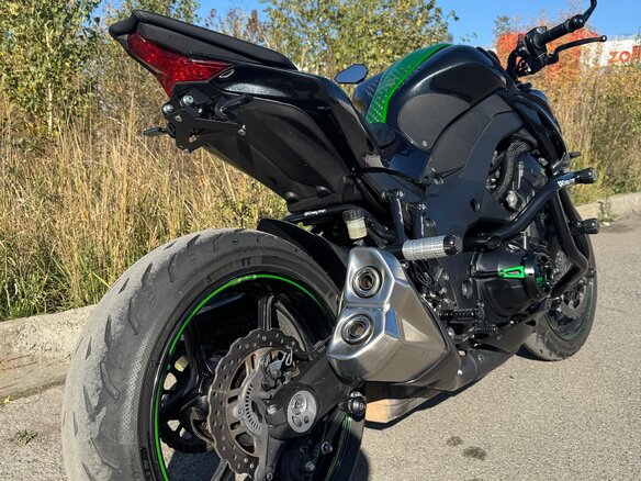 2018 Kawasaki Z 1000, чёрный, 1115000 рублей - вид 9